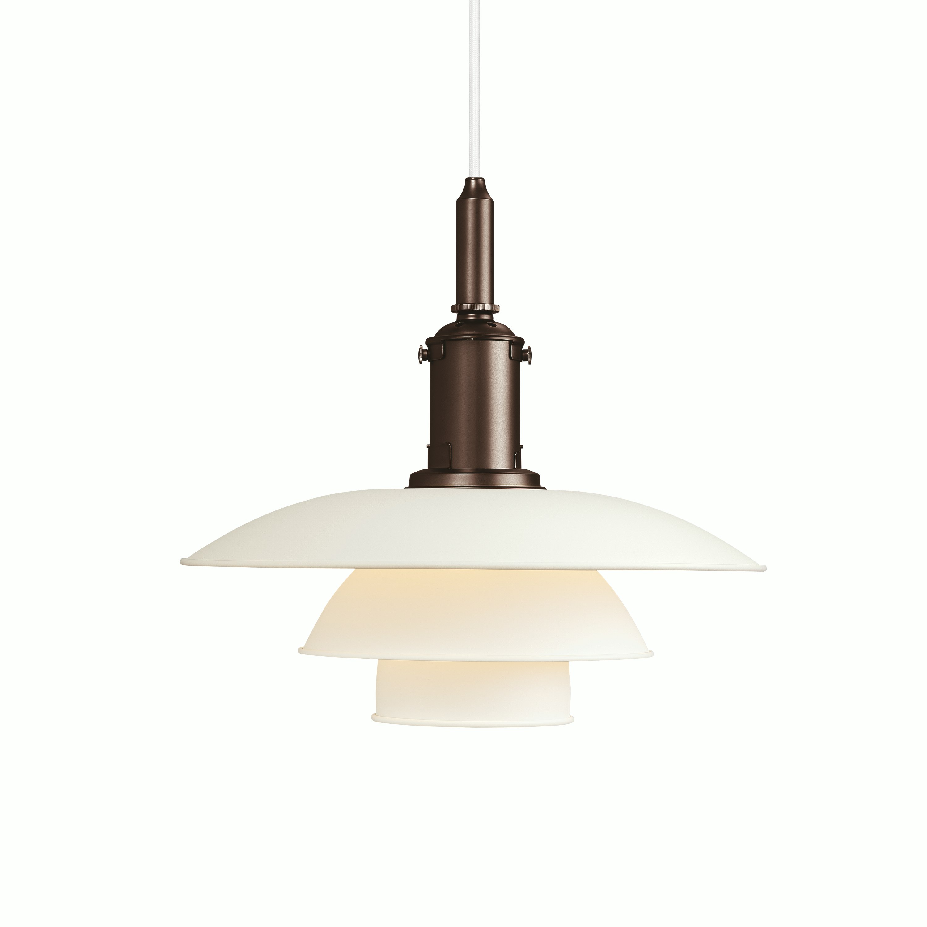 PH 3&frac12;-3 Colour Pendant in White