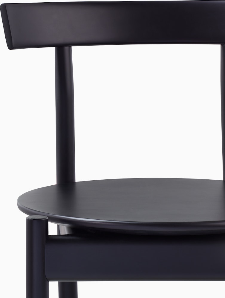 Close up detail of a Comma Chair.