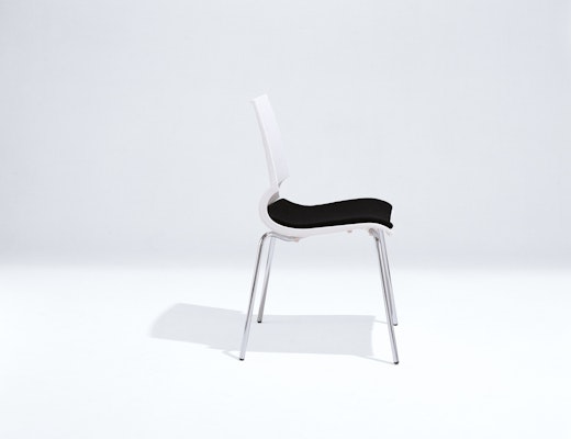 Gigi Armless Chair with Seat Pad