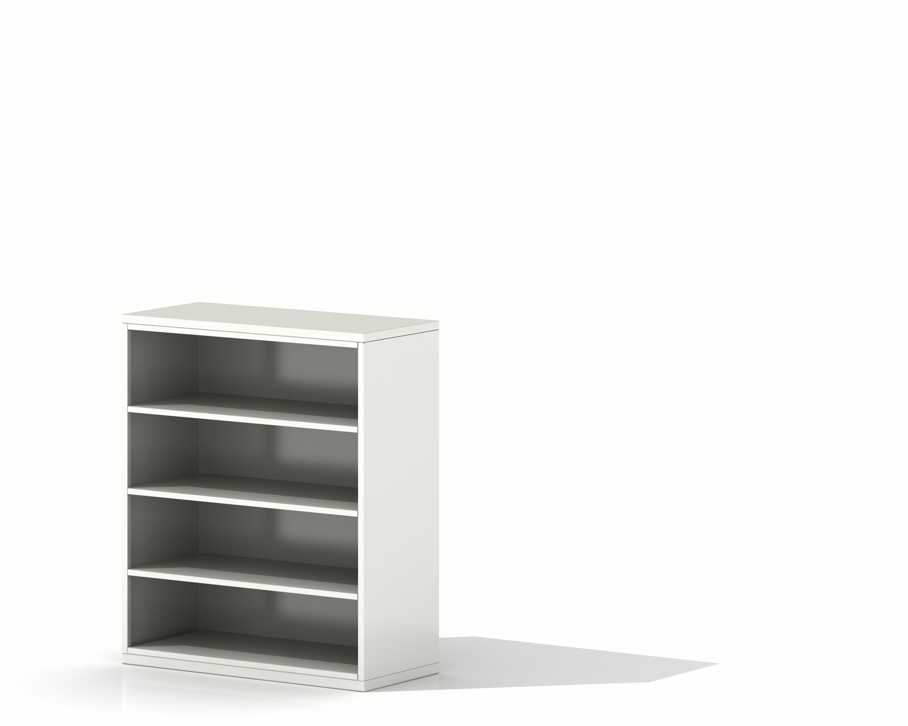 Meridian Bookcase, 3 Shelves