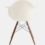 Eames Molded Plastic Dowel-Leg Armchair (DAW)