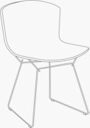 Bertoia Molded Shell Side Chair