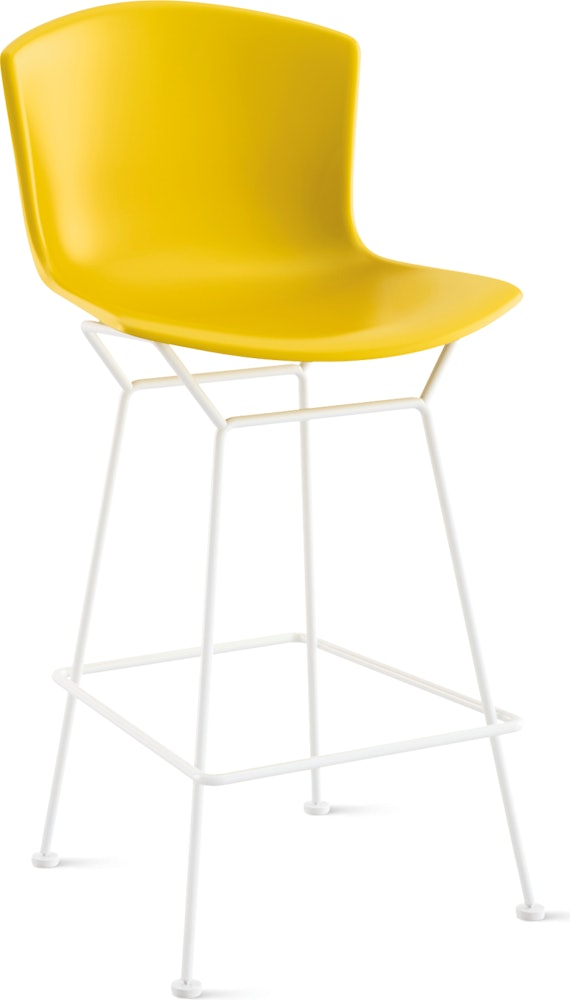 Bertoia Molded Shell Counter Stool