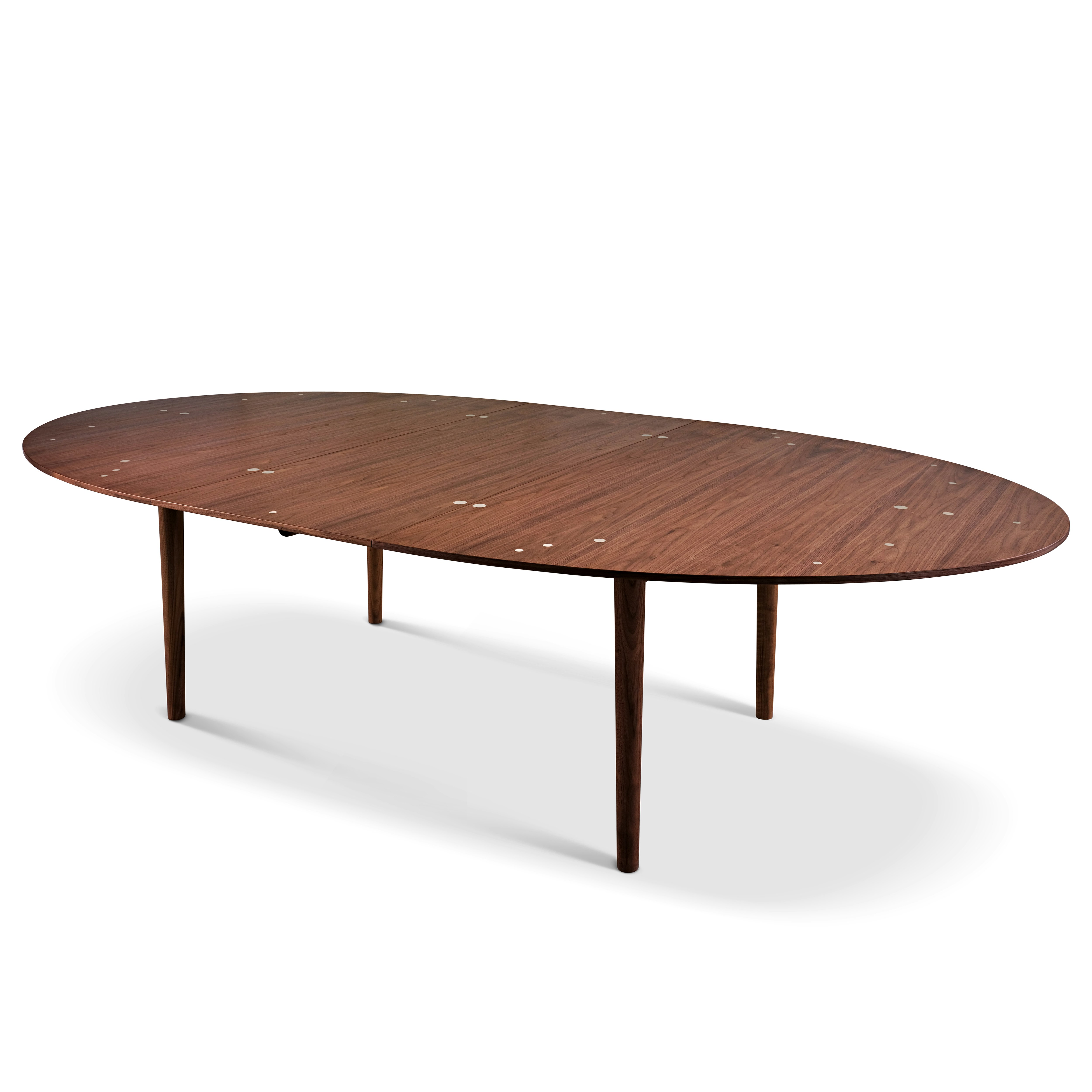 Silver Extension Dining Table - 78"