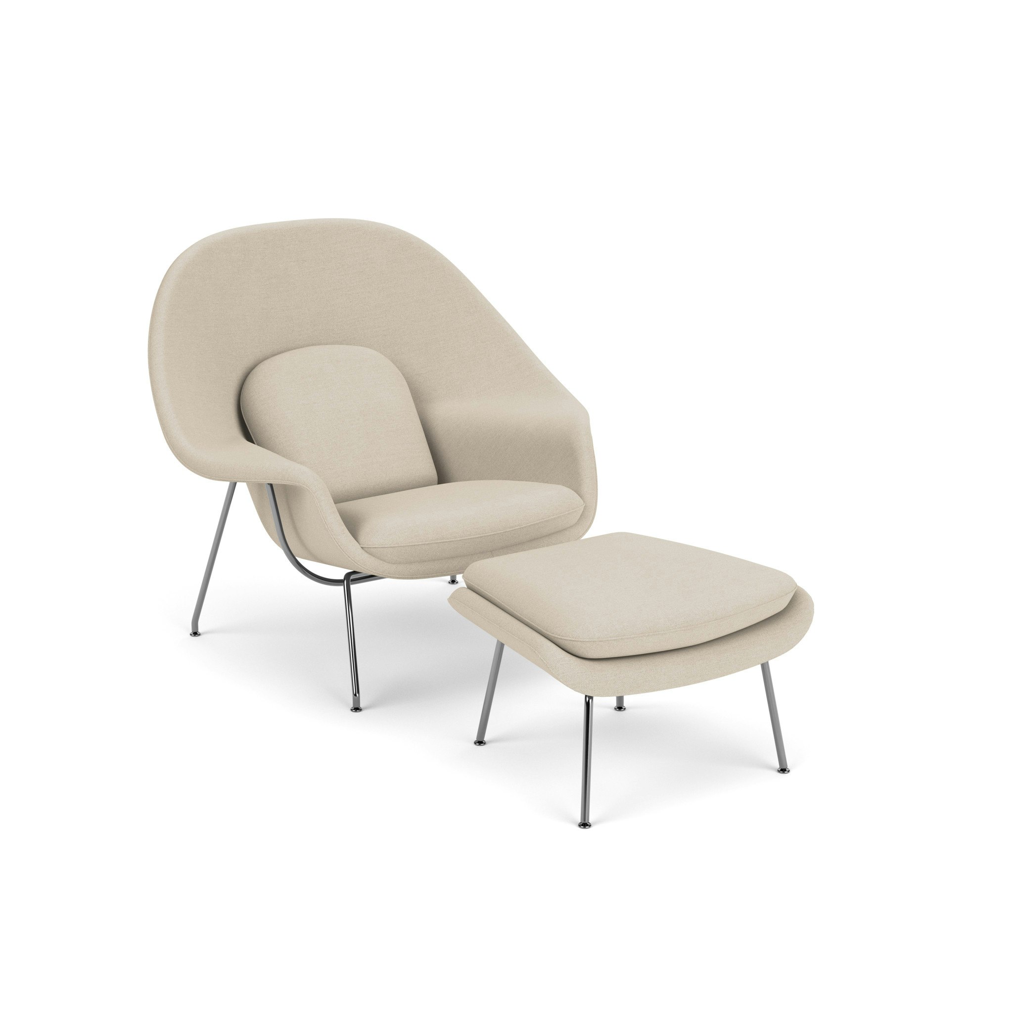 Womb Chair and Ottoman