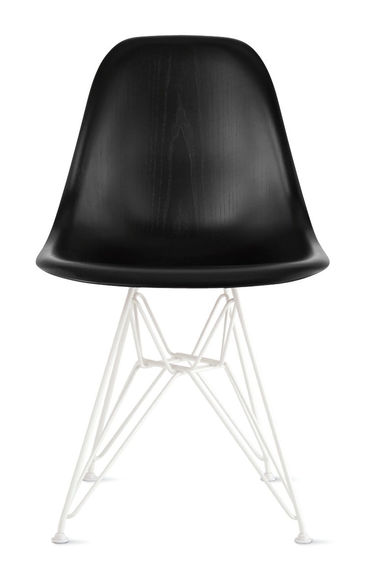Eames Molded Wood Wire-Base Side Chair (DWSR)