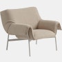 Wrap lounge chair grey ecriture 240 Muuto hi res