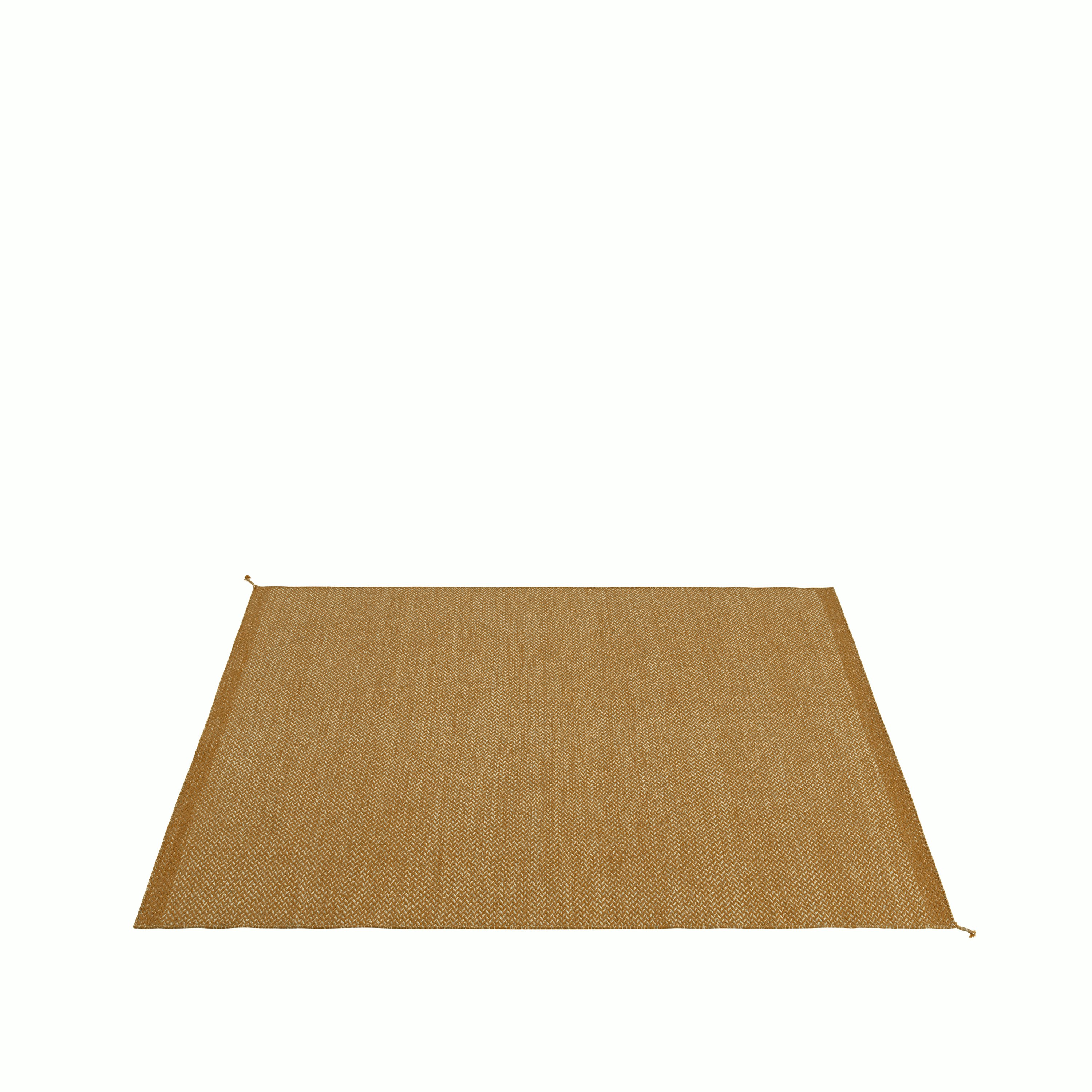 Ply rug 170x240 burnt orange