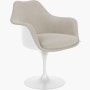 Saarinen Tulip Armchair Saarinen Tulip Armchair, Fully Upholstered