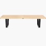 Nelson Platform Bench Nelson Platform Bench, Wood Base