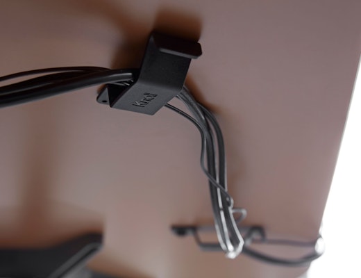 KnollExtra Cable Management Clip knollextra technology cable wire cord management manager manages clip universal under surface power data connectivity swivel