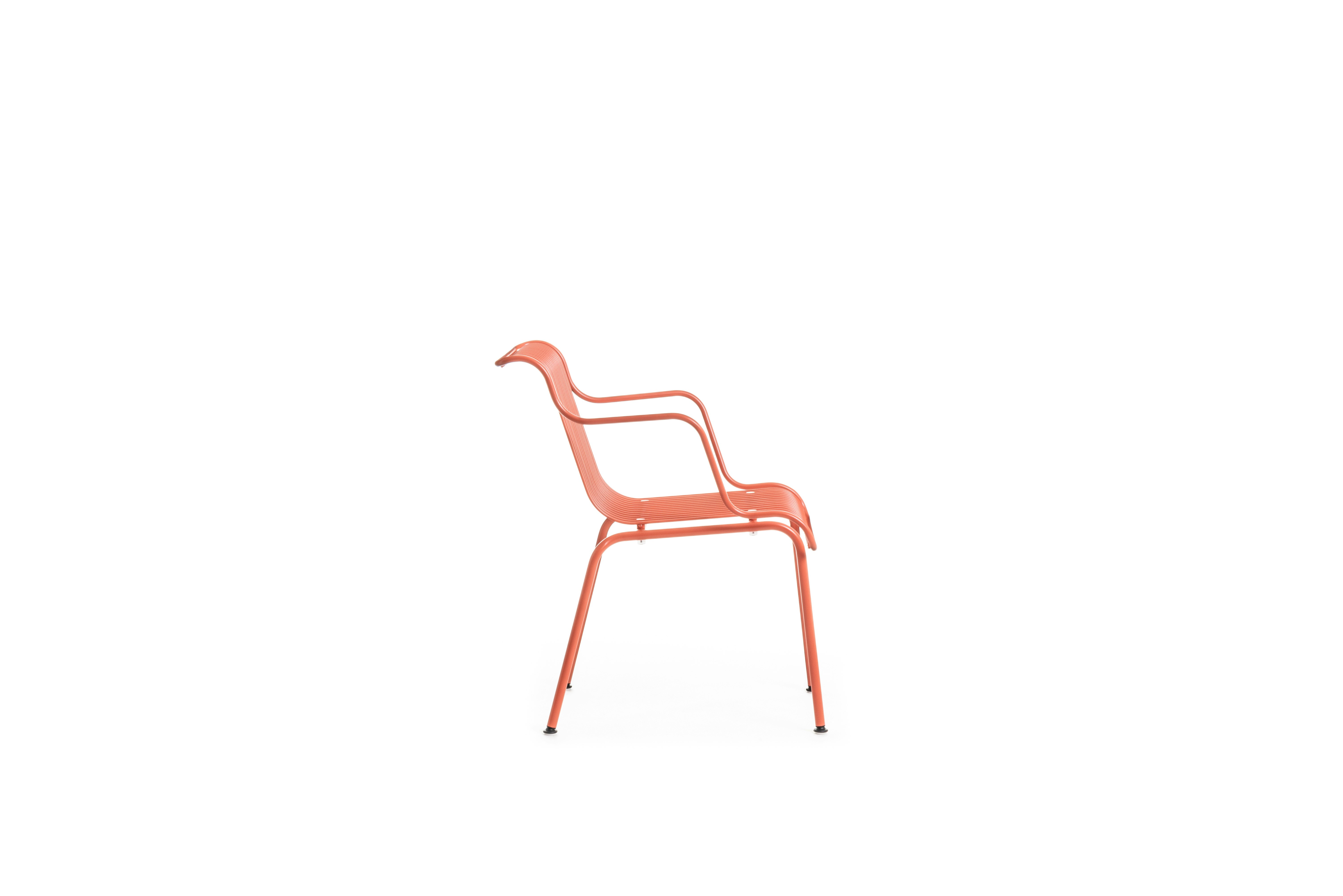 South Outdoor Dining Armchair - Orange