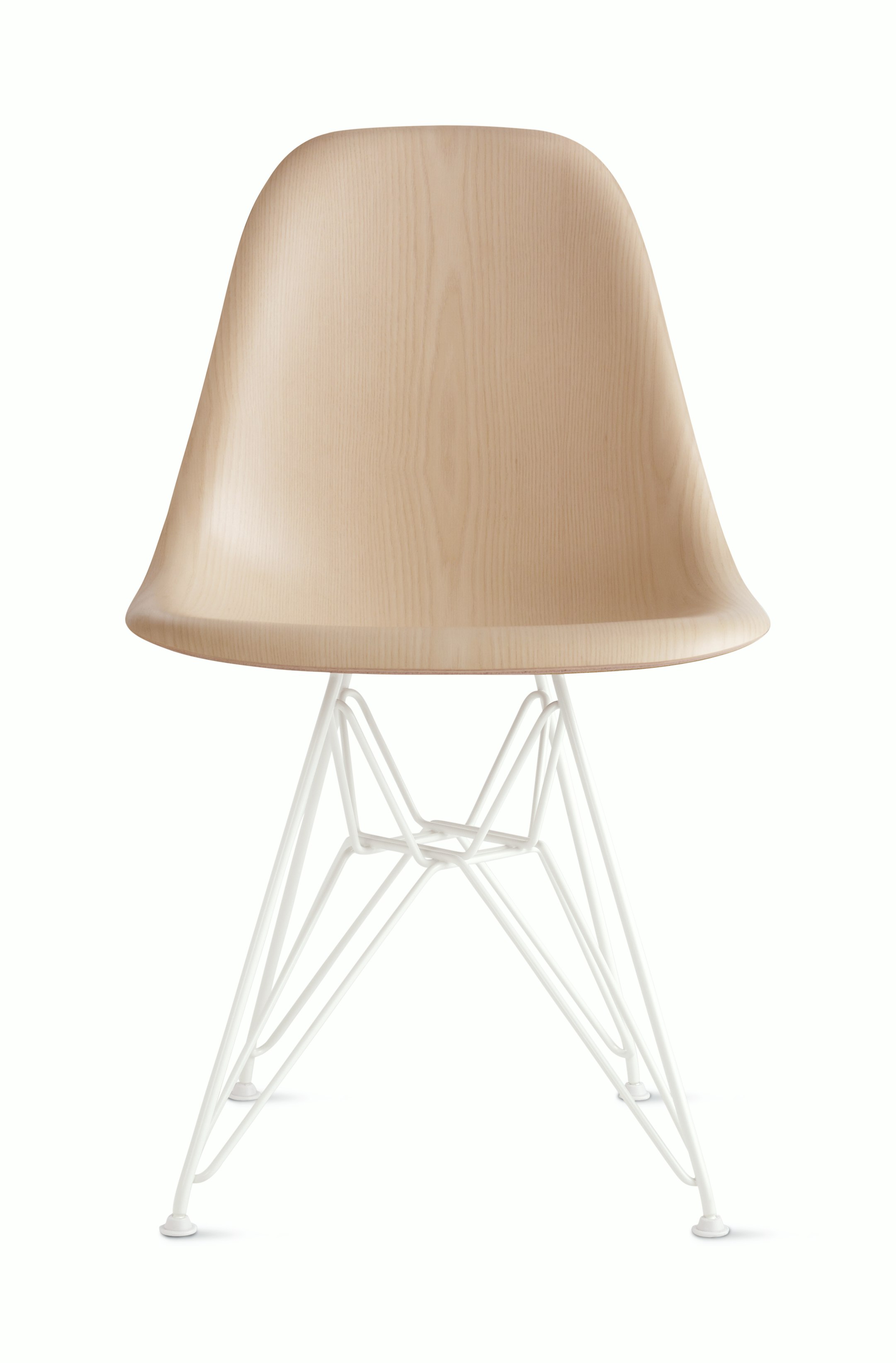 Eames Molded Wood Wire-Base Side Chair (DWSR)