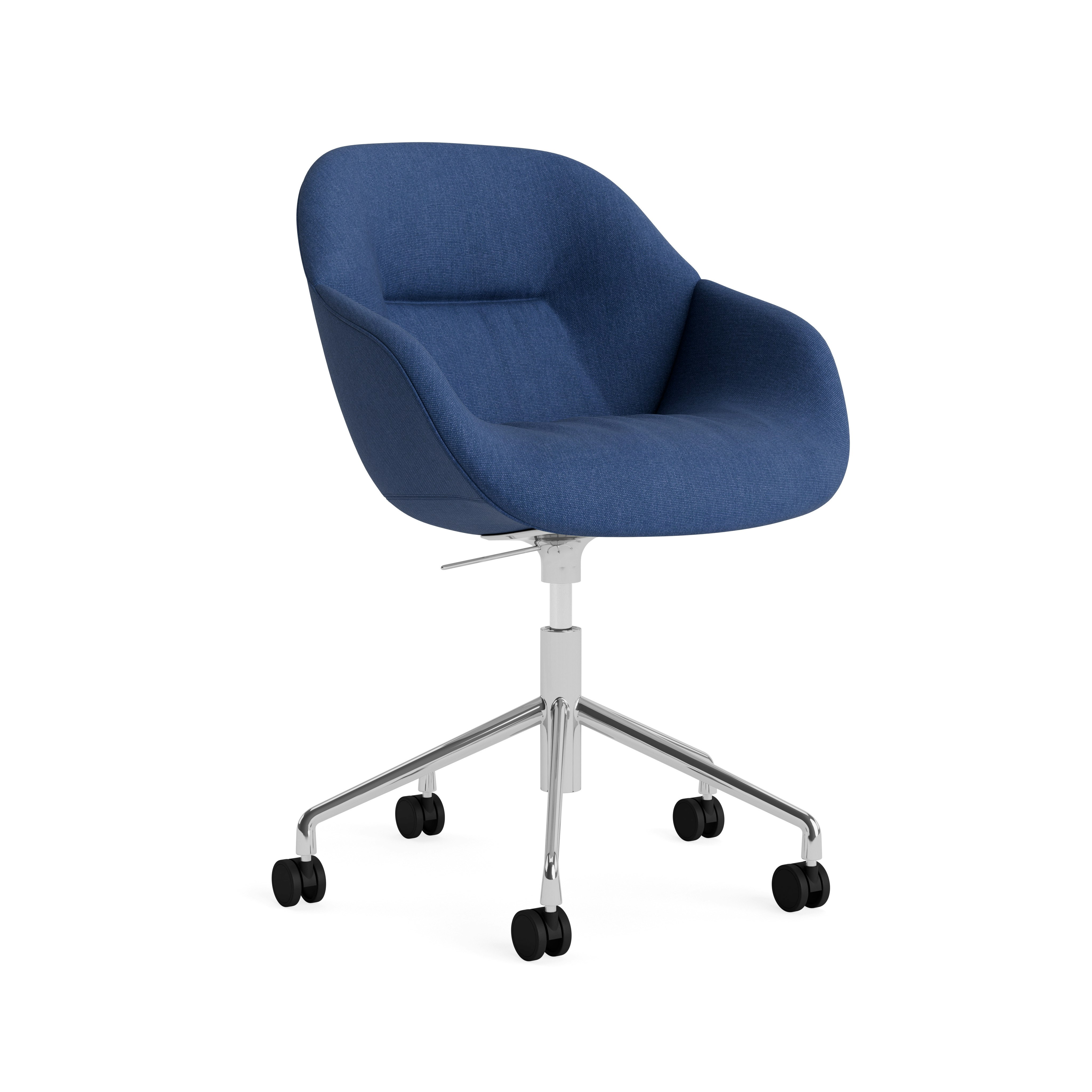 AAC 153 - Uph Task Armchair - Metaphor, 010 Parachute - Polished Aluminum