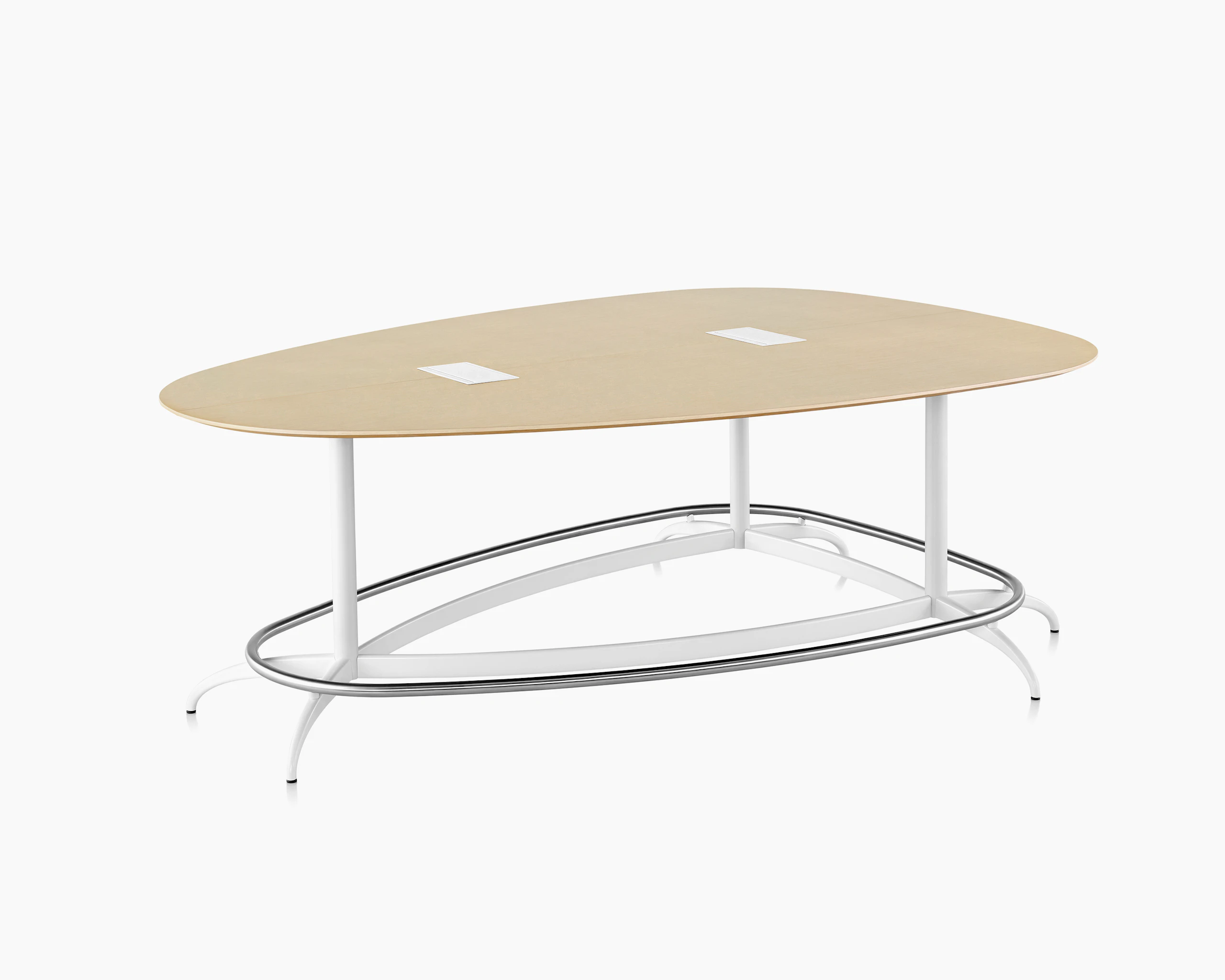 Exclave 9.5 ft. Tear Drop Pick Table, Standing Collaborative Height