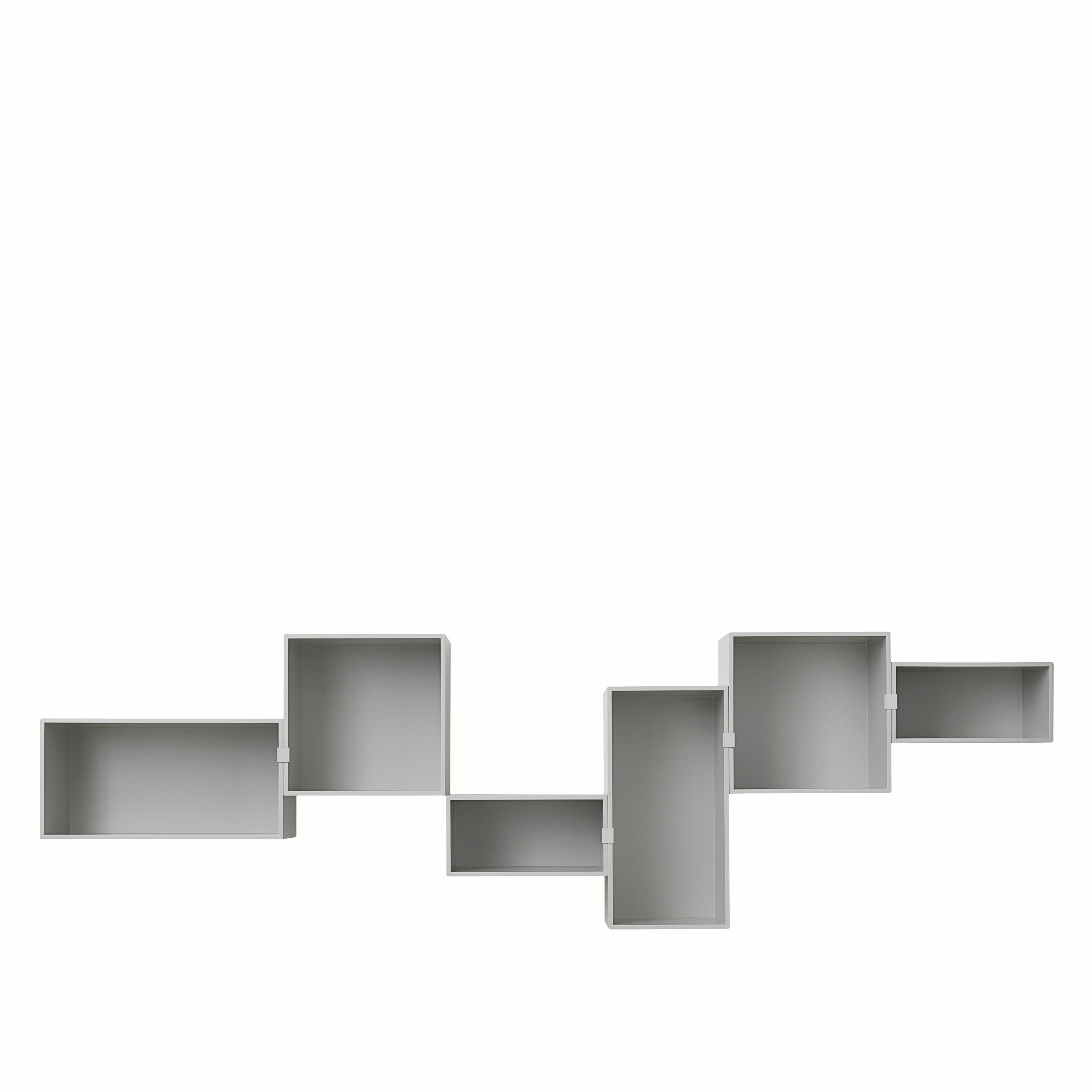 Mini stacked light grey kitchen plain 1711