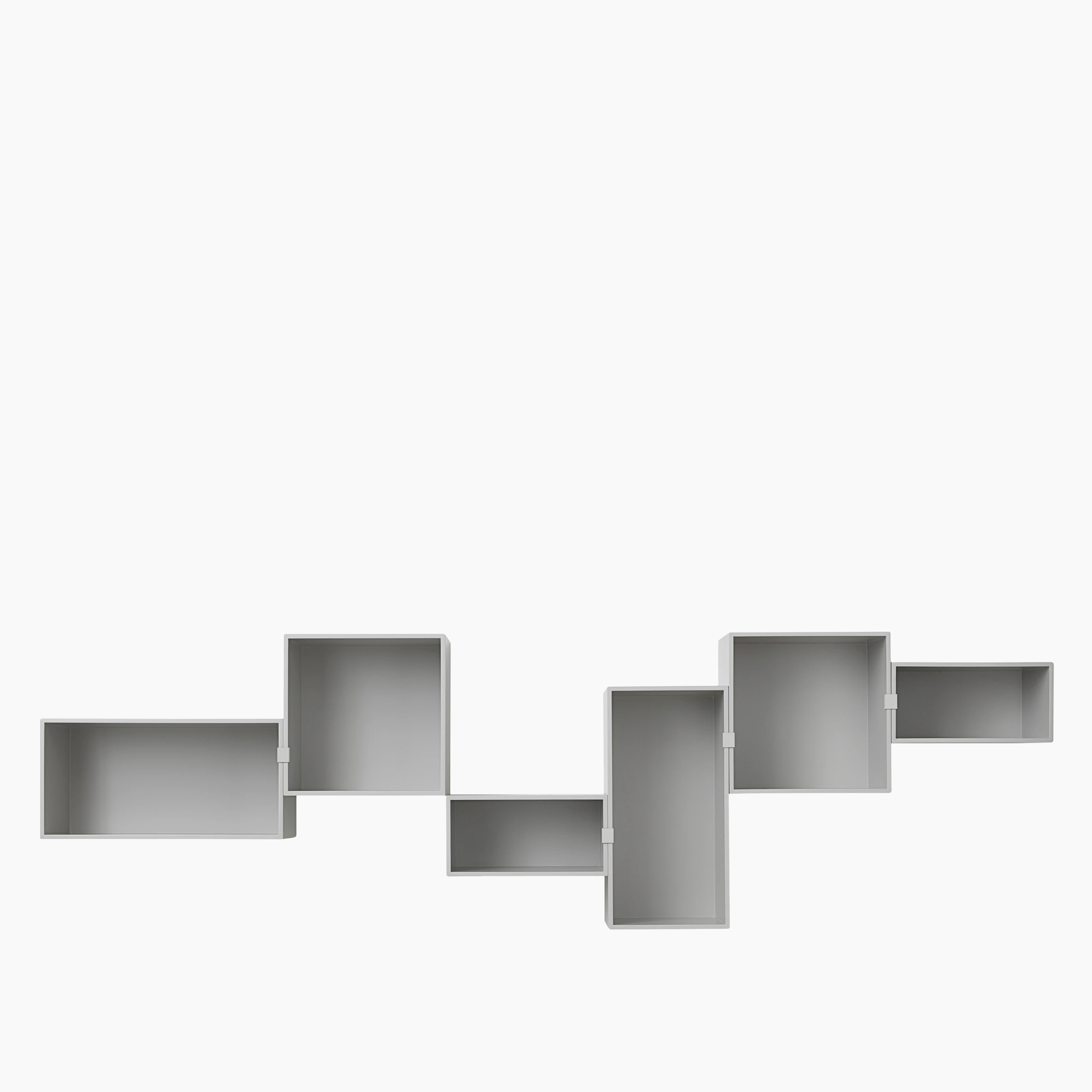 Mini stacked light grey kitchen plain 1711