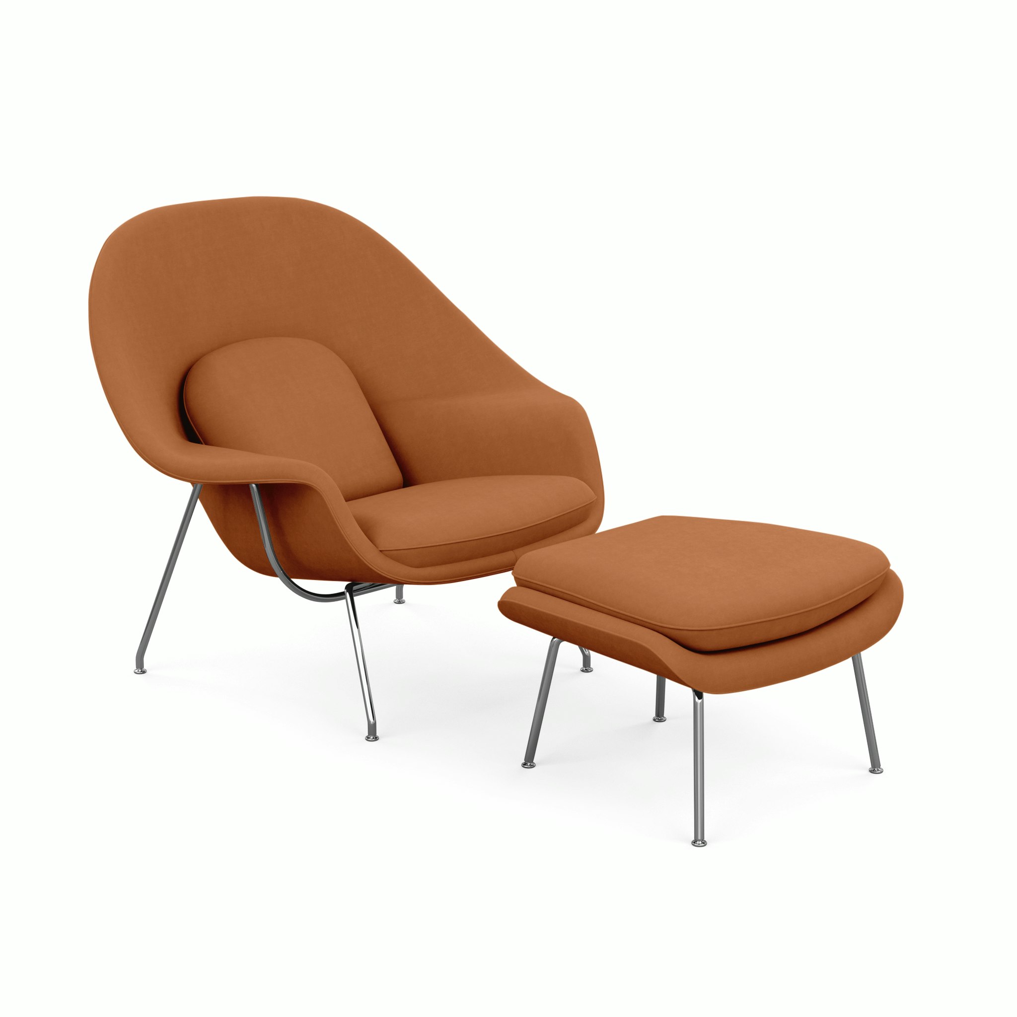 Womb Chair and Ottoman