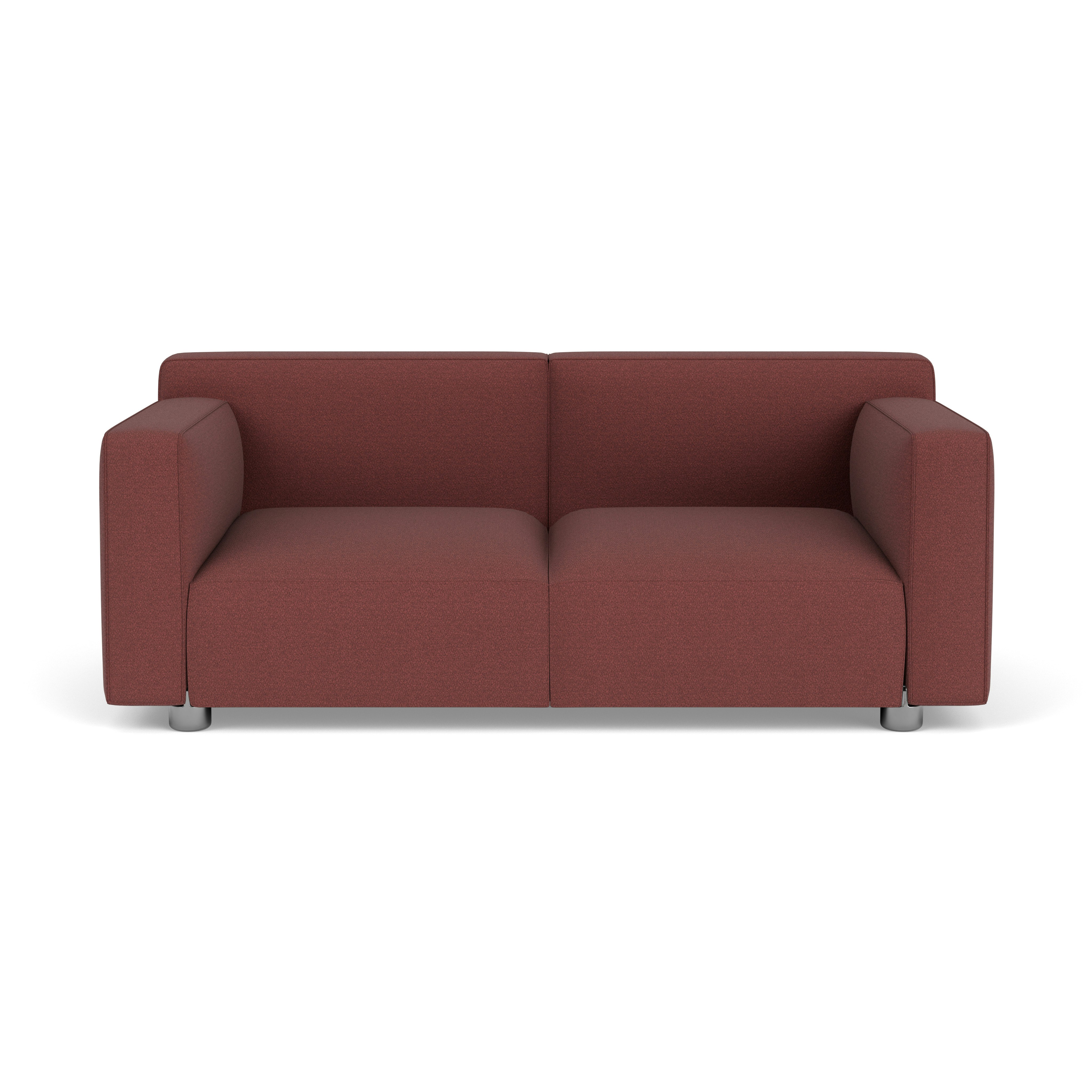 Barber Osgerby Sofa - Two Seater, Classic Boucle, Ardent, Chrome
