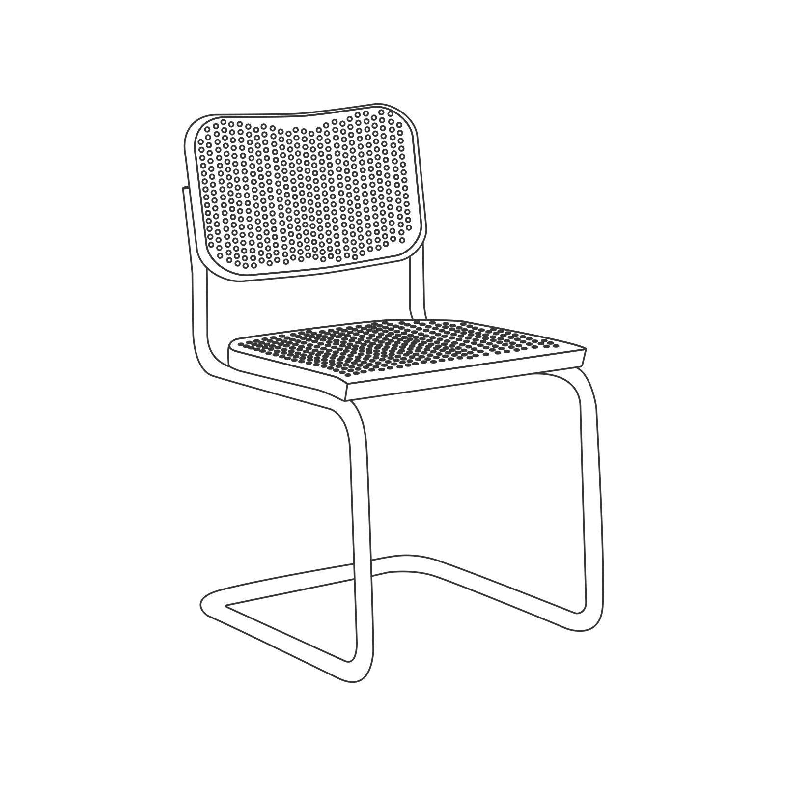 dwr cesca chair