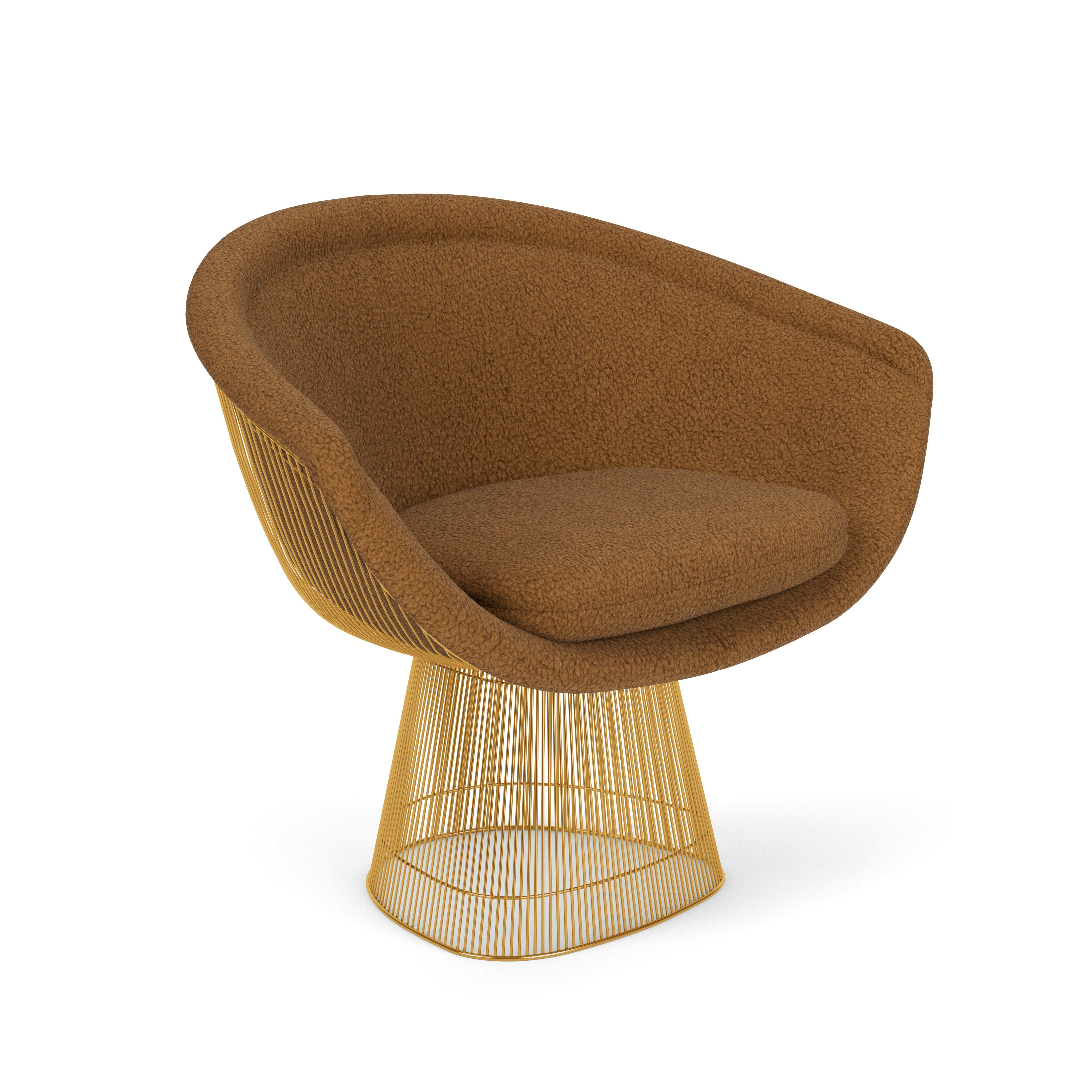 Platner Lounge Chair - Gold, Puff, Bronze