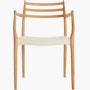 Moller Model 62 Armchair Moller Model 62 Armchair with Leather Seat