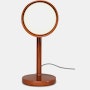 Ceramique Table Lamp - Side, Ceramic, Red