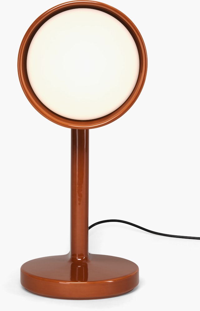 Ceramique Table Lamp - Side, Ceramic, Red