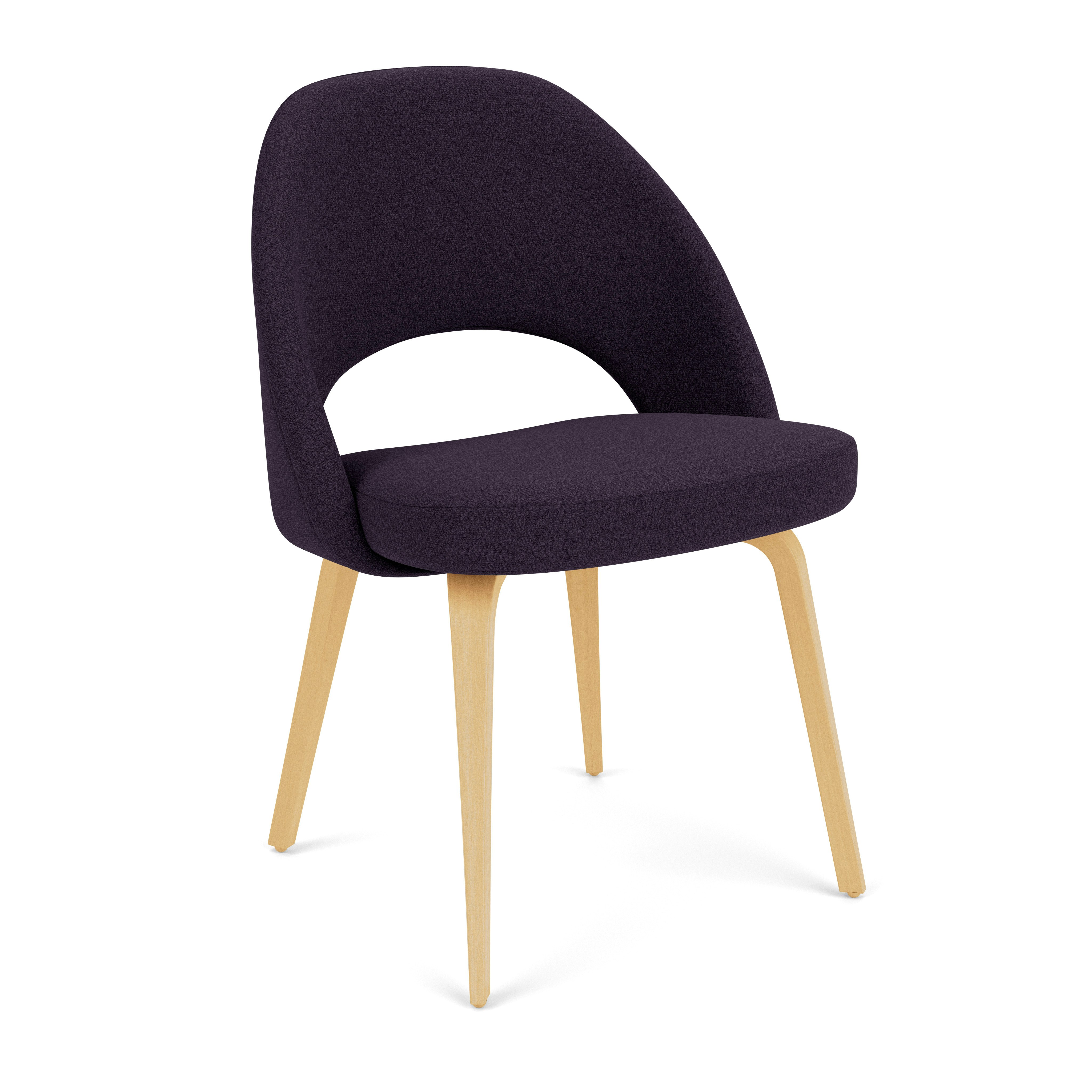 Saarinen Executive Side Chair with Wood Legs