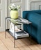 Rebar Side Table Rectangle - with Tray