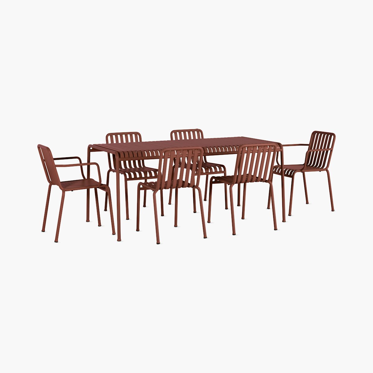Palissade Dining Set Palissade Dining Set, 4 Side Chairs & 2 Armchairs