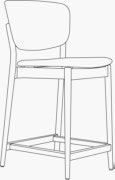 Valencia Stool 14 Counter Height