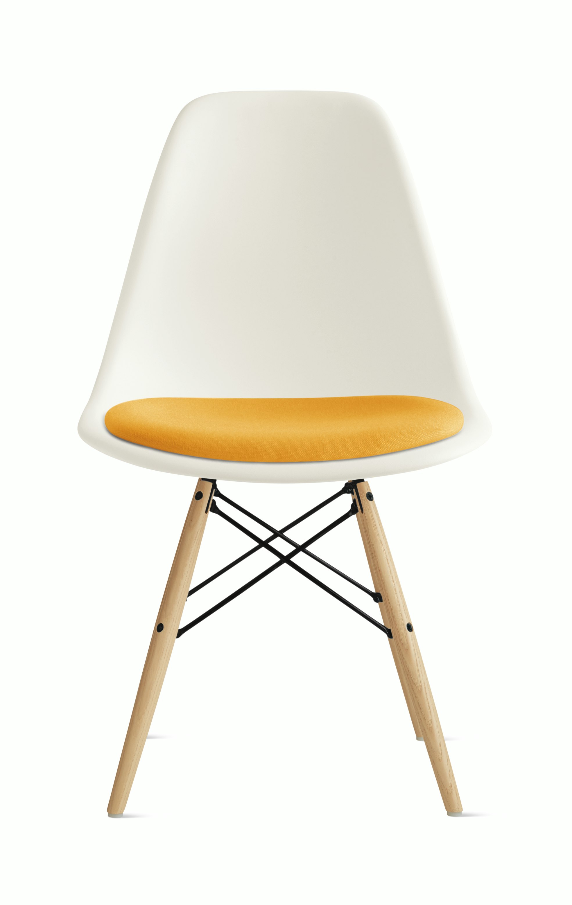 Eames Shell Side Chair with Seat Pad (DWR)