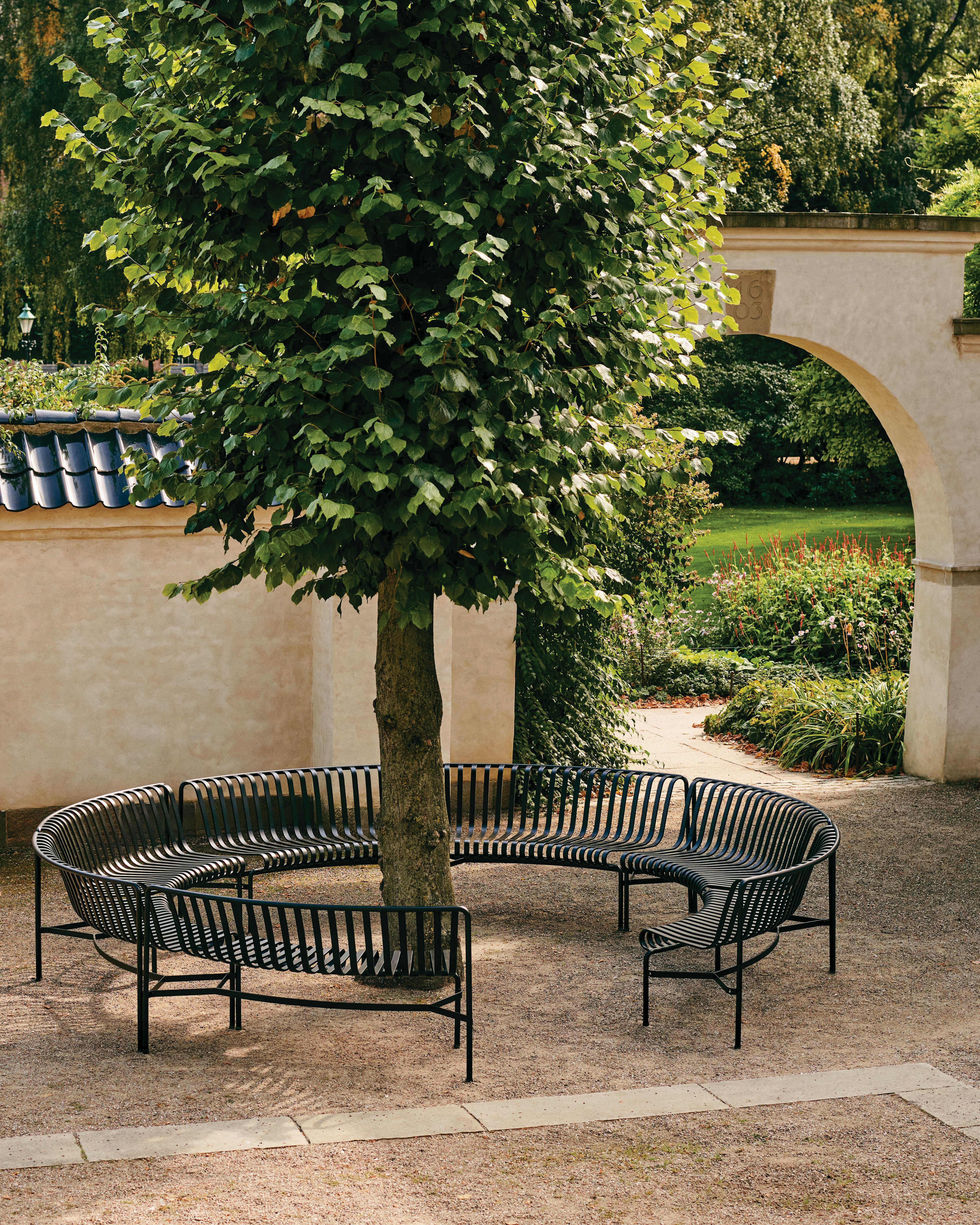 Palissade Park Dining Benches, Set of 2