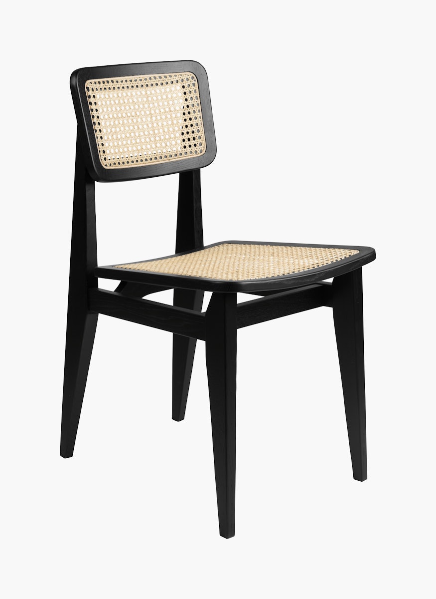 C Chair, French Cane
