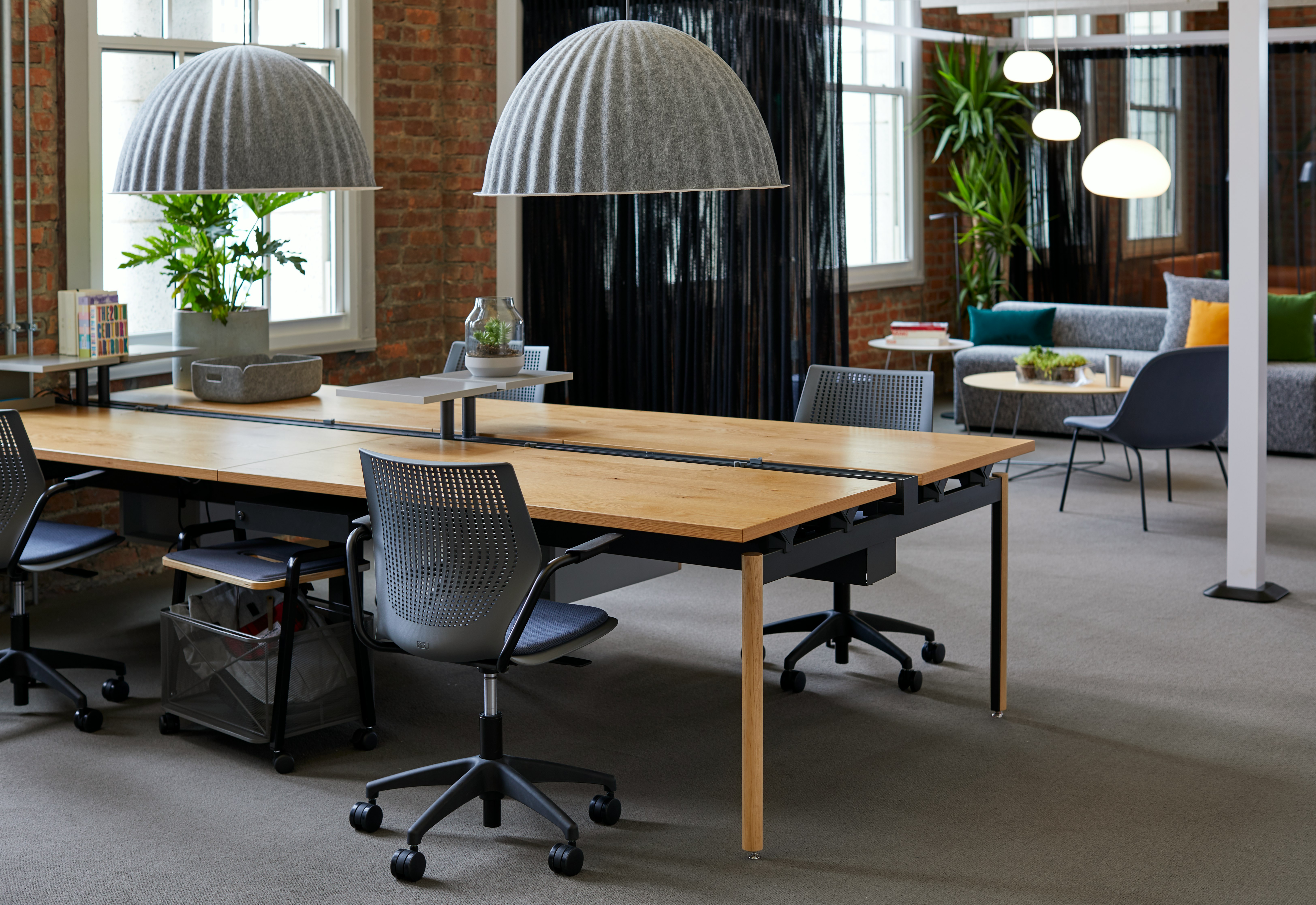 multigeneration by knoll formway design antenna workspaces big table rockwell unscripted storage cart muuto under the bell pendant lamp san francisco showroom