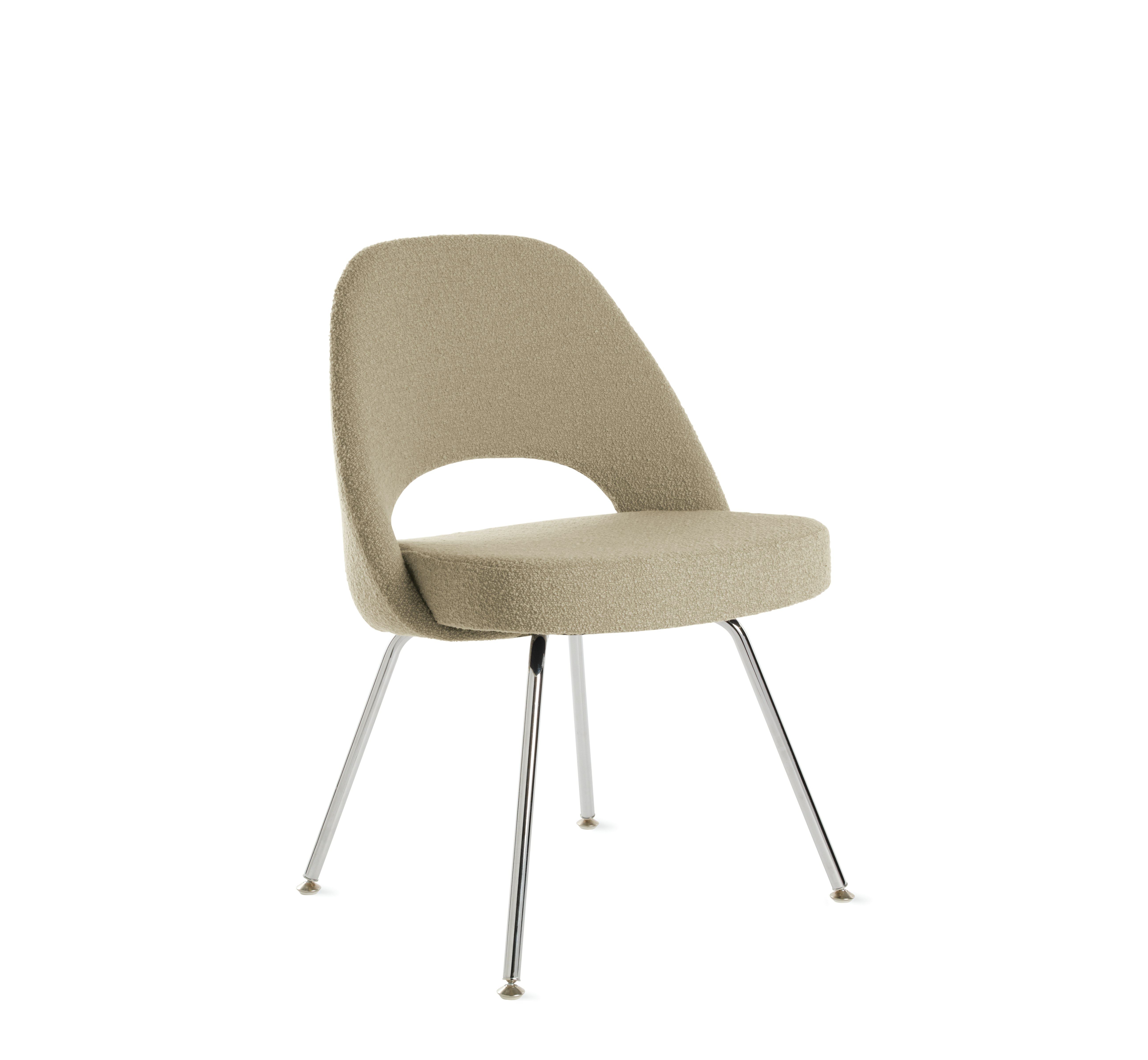 Saarinen Executive Side Chair with Metal Legs