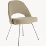 Saarinen Executive Side Chair with Metal Legs
