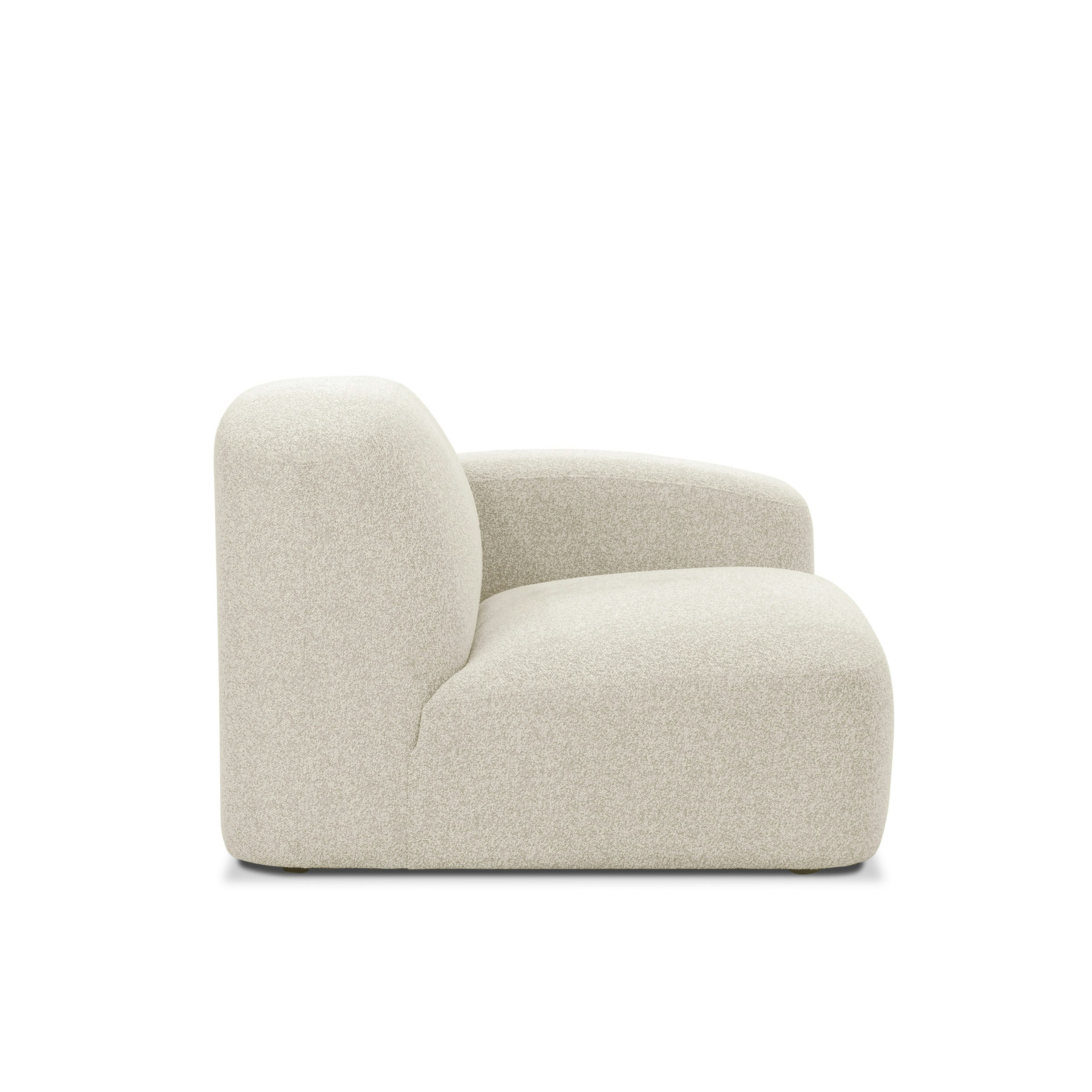 Muse Outdoor One Arm Single SeatRight Arm Facing, Collaroy Static