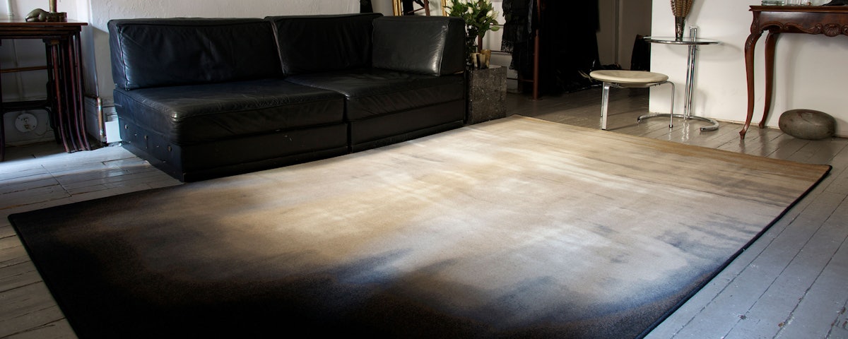 Blixen Rug in a living room setting