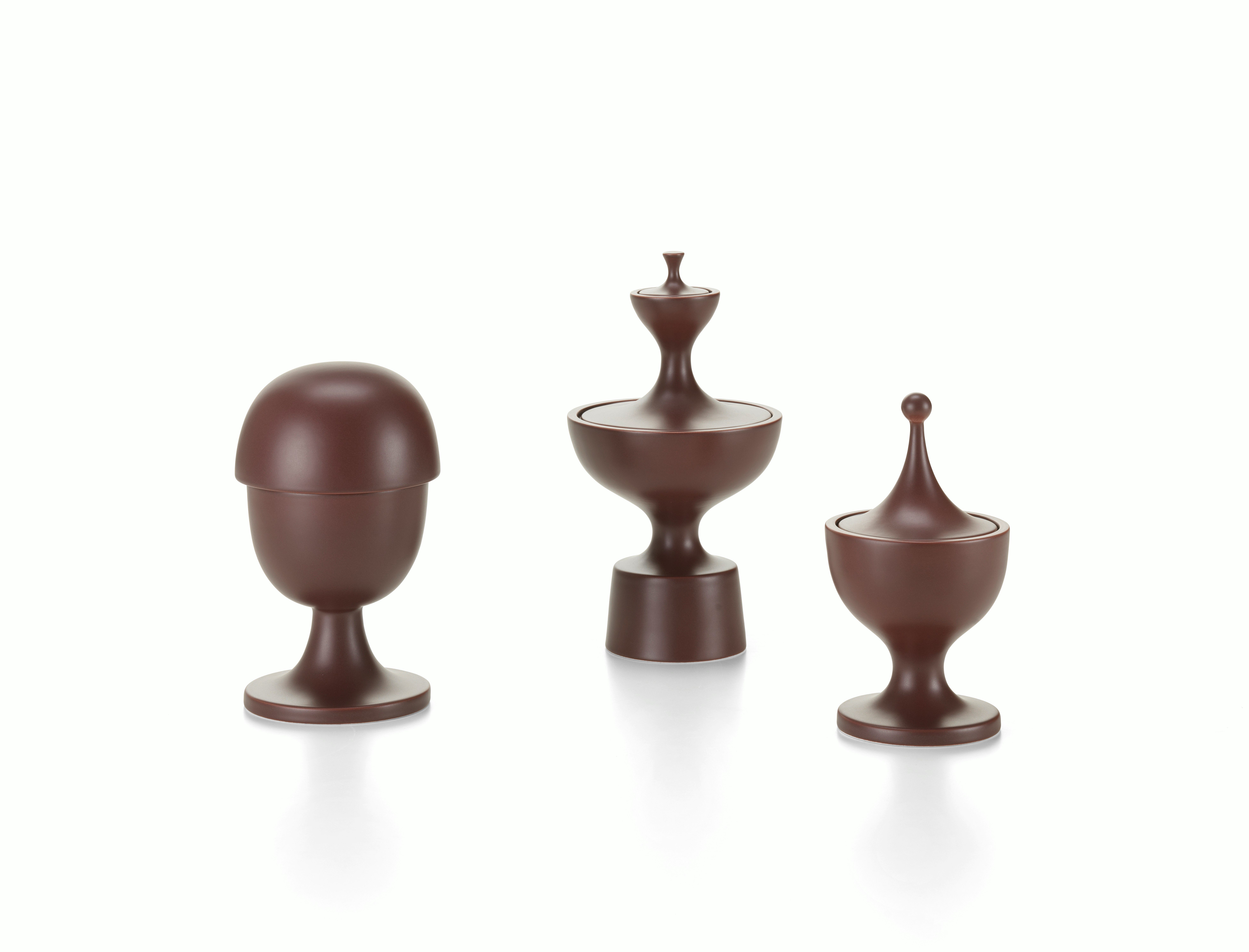 Ceramic Containers - Dark Aubergine