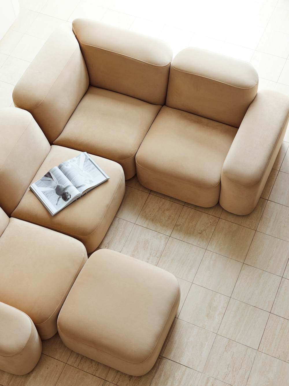 Muse Four Seat Corner Sectional