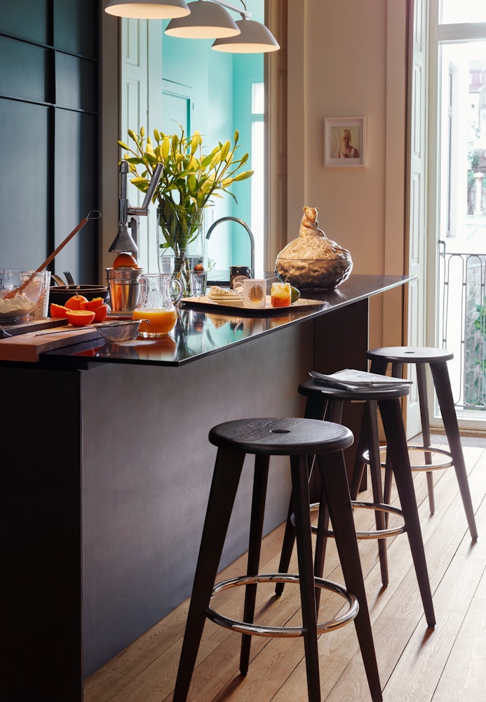 Prouvé Tabouret Haut