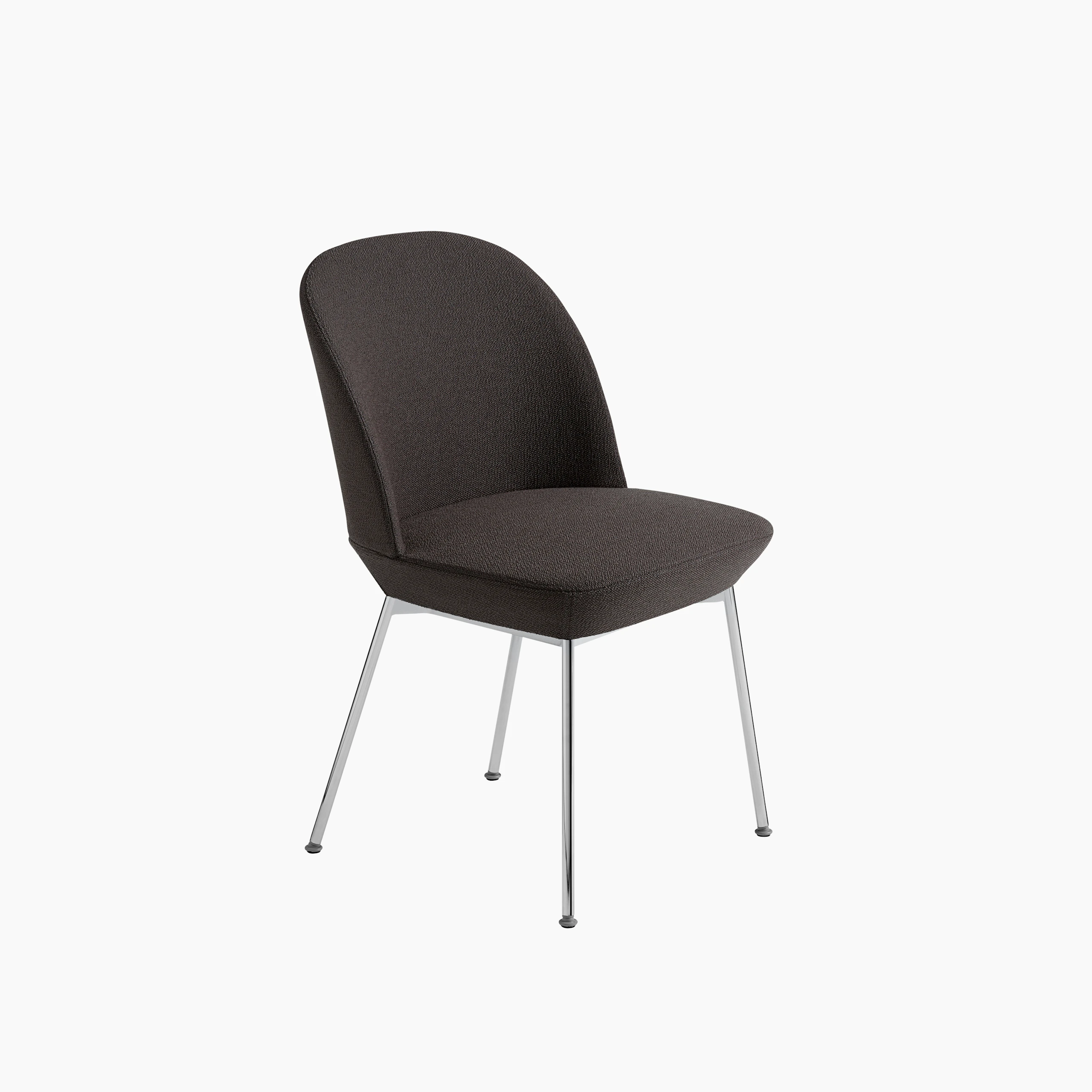 Oslo side chair rohleder ocean 50 chrome