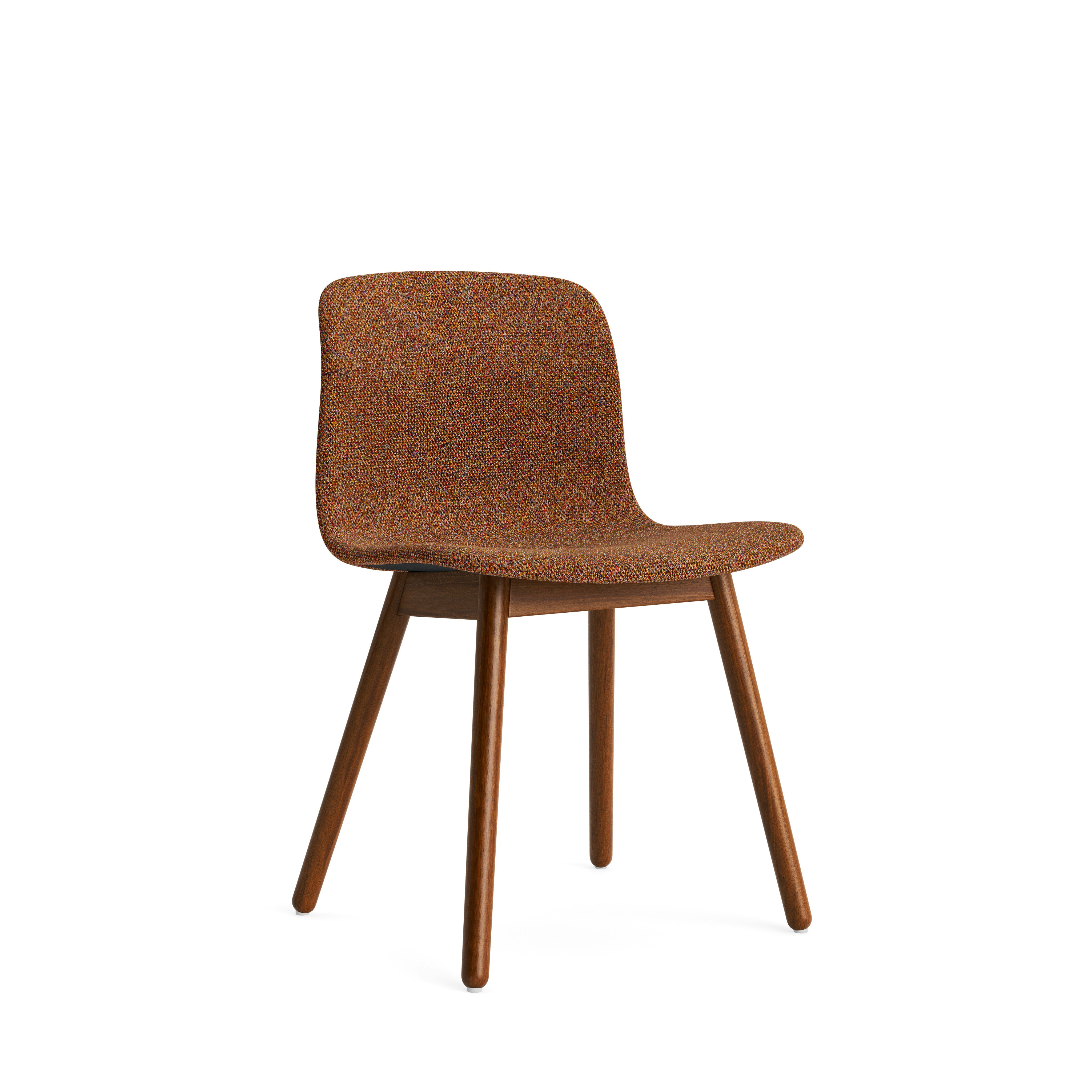 AAC 13 Side Chair - Side Chair, Loft, 500 Flame, Walnut