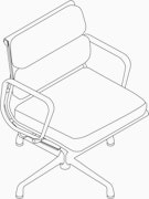 Eames Soft Pad Side Chair