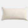 Pecora Pillow - 12x22",  Oblong,  Cream"
