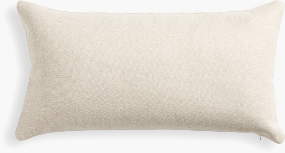 Pecora Pillow - 12x22",  Oblong,  Cream"