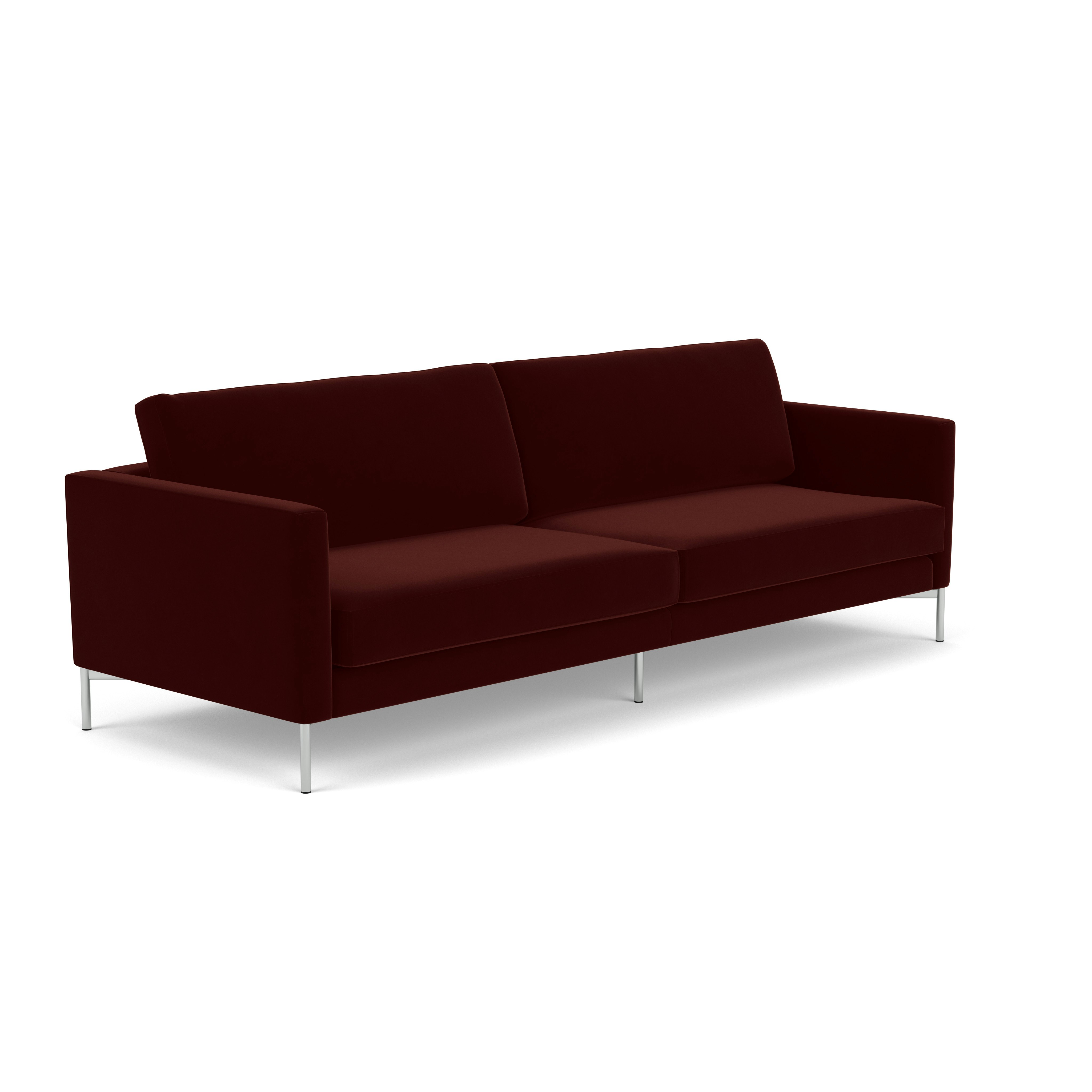 Divina Sofa - Sofa,  Knoll Velvet,  Wine