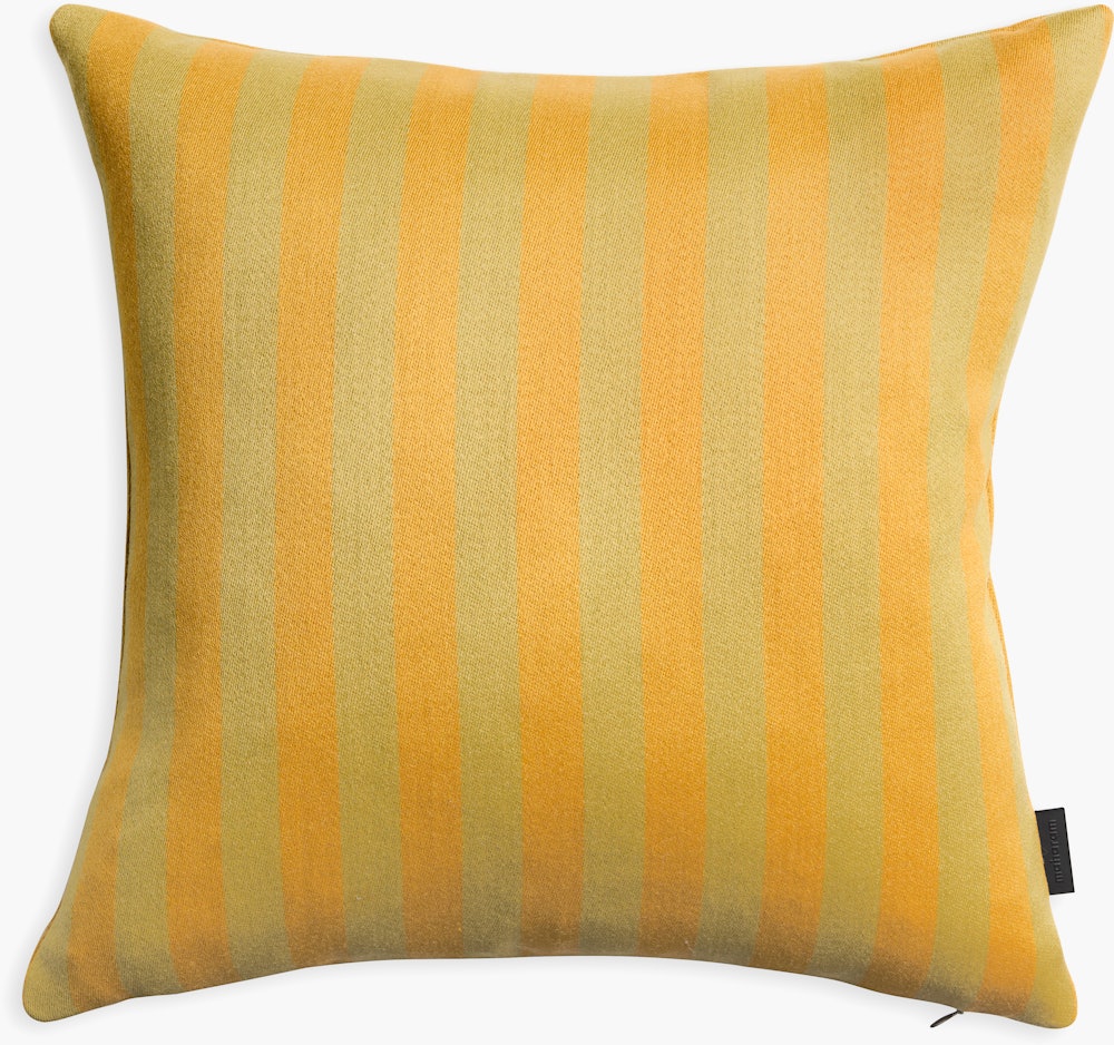 Toostripe Pillow - Ochre and Sienna
